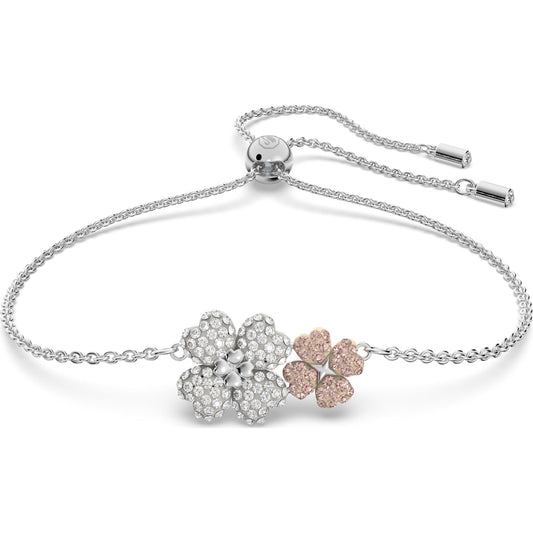 Swarovski - Latisha Armband Blume, Mehrfarbig, Rhodiniert - CRYSTAL UNTERBERGER