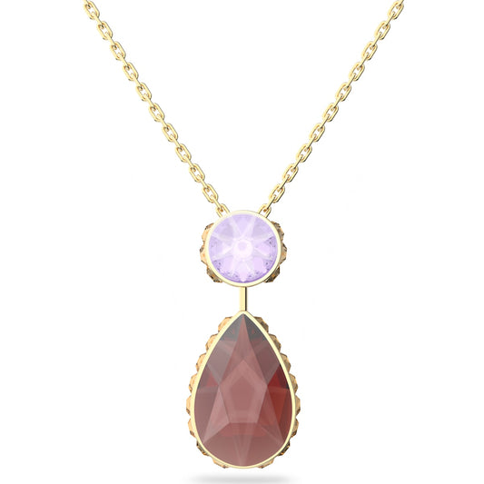 ORBITA:NECKLACE PUR/REDT/GOS